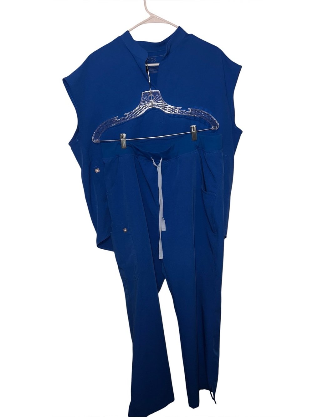 Women's FIGS Royal Blue Set